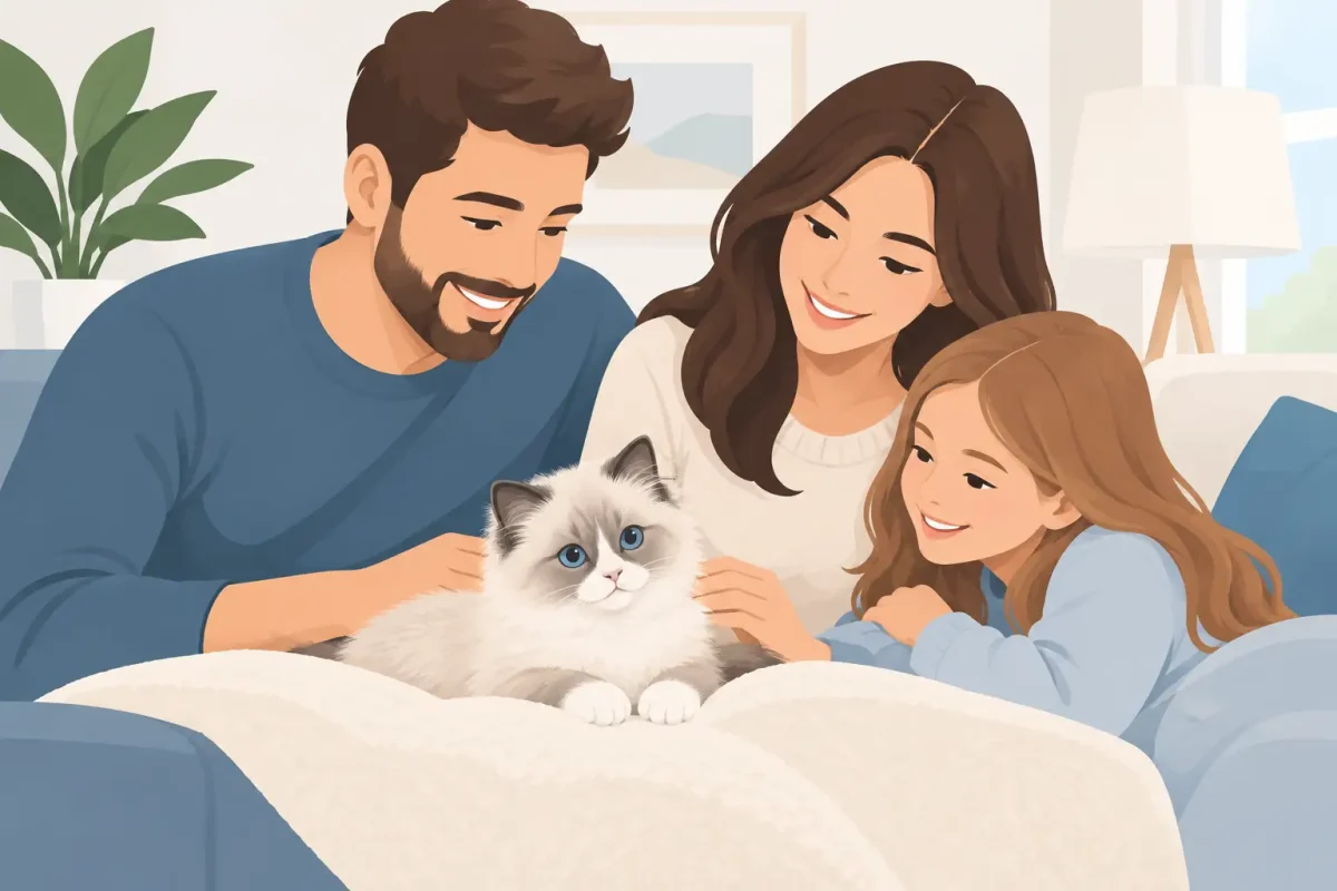 Are Ragdoll Kittens Right for Your Family?