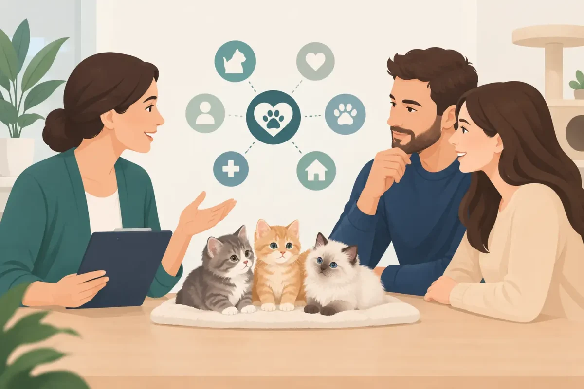 Cat Breeder Questions for a Confident Kitten Match