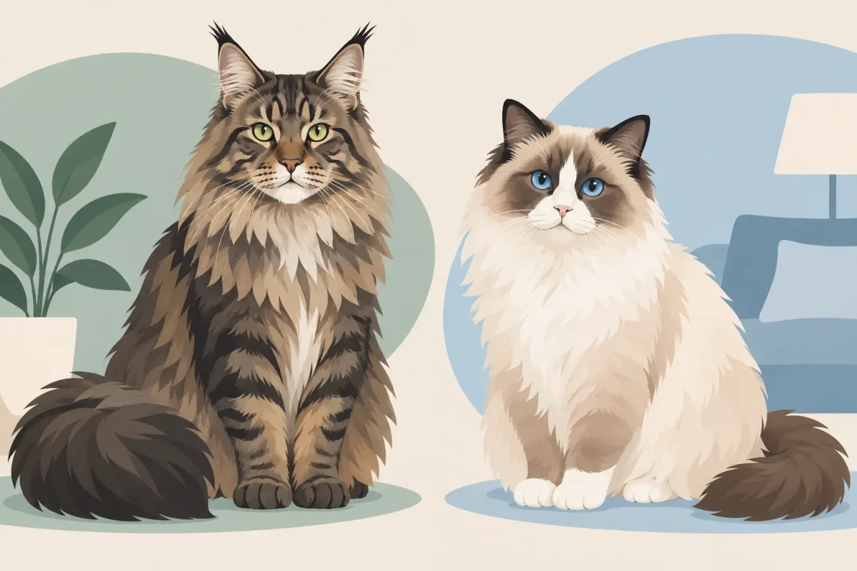 Maine Coon vs Ragdoll Personality Compared